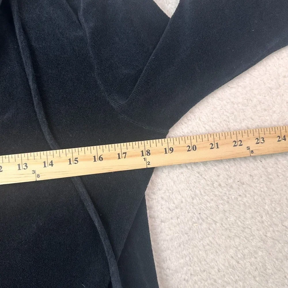 Juicy Couture Black Hooded Swim Coverup - Picture 4 of 11